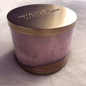 NEW Unburned BBW Tea Rose Candle